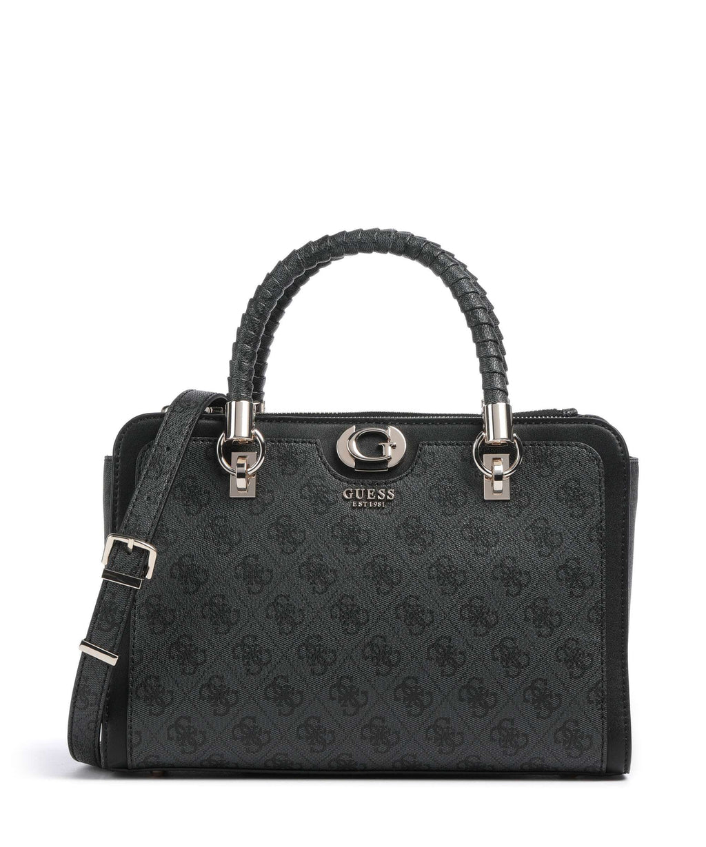Guess Orlina 4G Logo Handbag coal logo