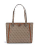 Guess Orlina 4G Logo bolsa shopper latte logo/brown