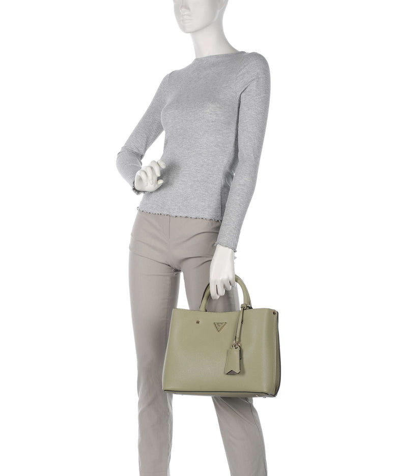 Guess Meridian Handbag sage
