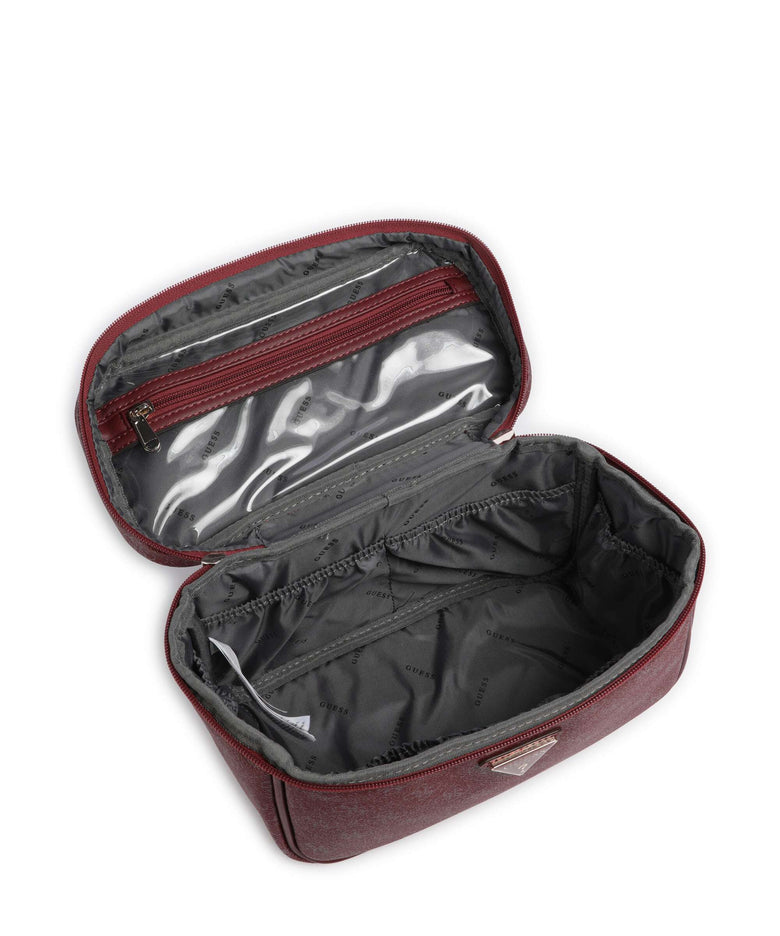 Guess Jesco Toiletry bag claret