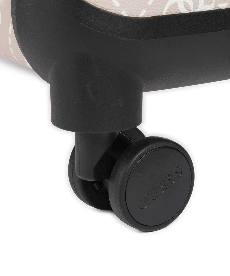 Guess Berta Maxi 4G Spinner (4 wheels) sand logo