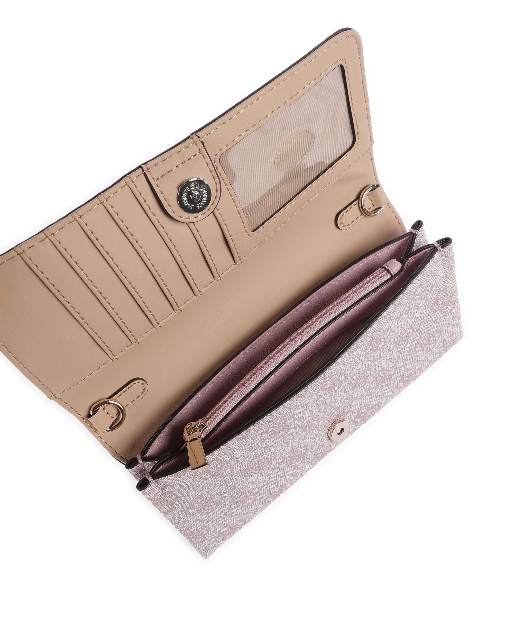 Guess Noelle 4G Basique Logo Wallet orchid logo