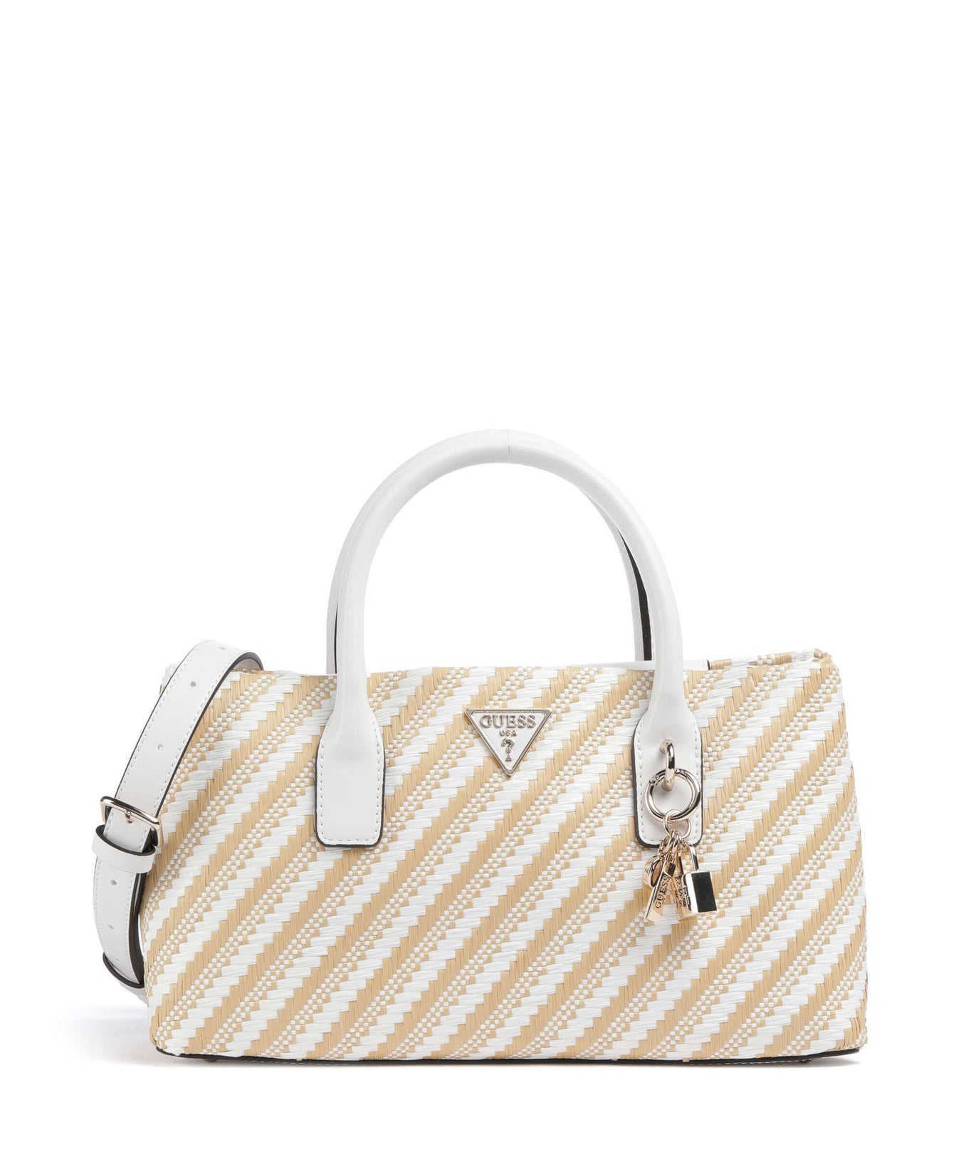 Guess Simona Handbag natural/white