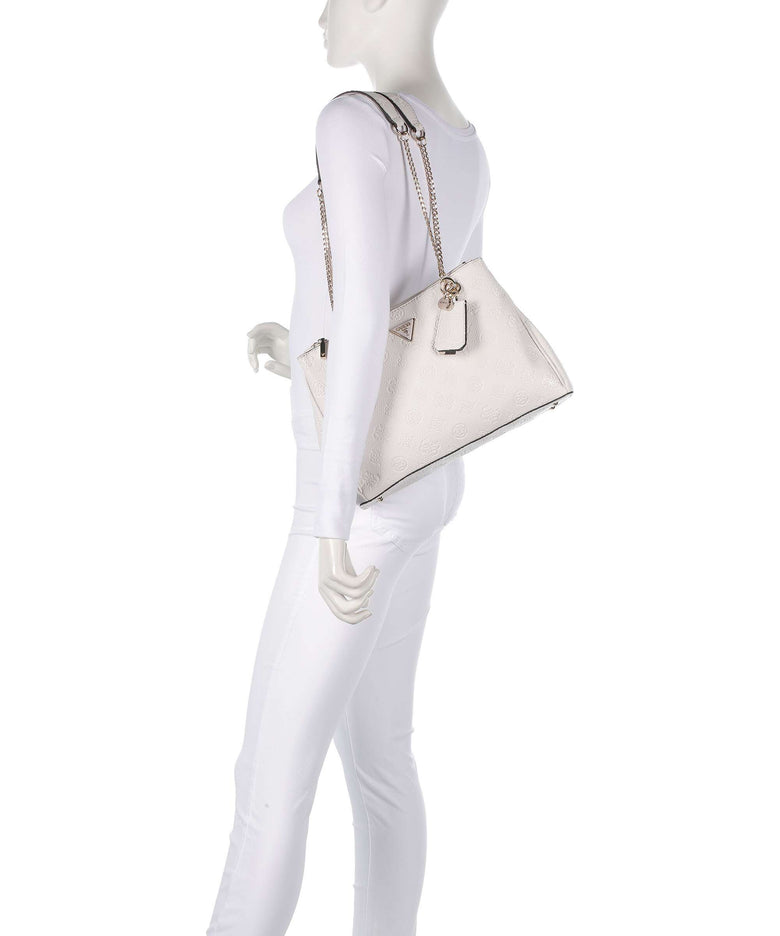 Guess Cresidia Tote bag offwhite