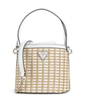 Guess Atalia Bucket bag natural/white
