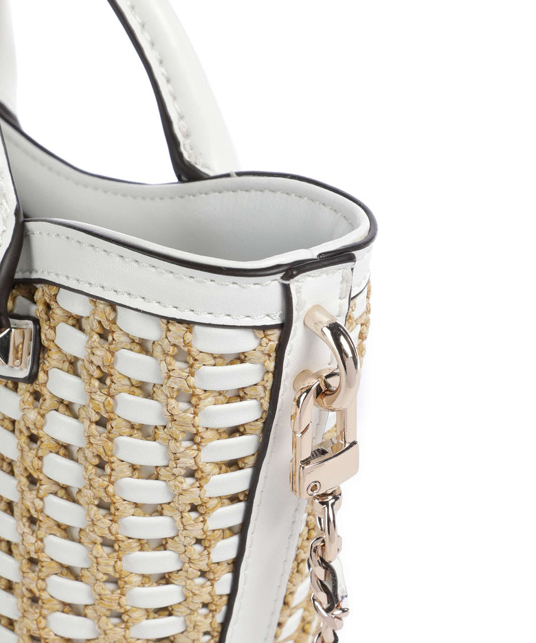 Guess Atalia Mini Crossbody bag natural/white