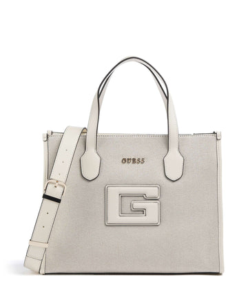 Guess G Status Bolsa natural/offwhite