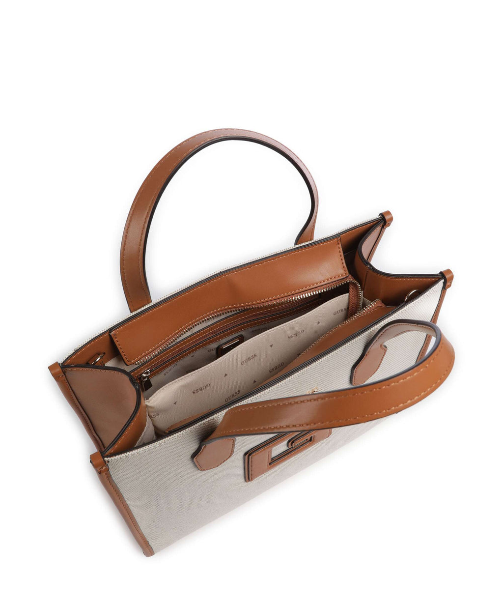 Guess G Status Handbag natural/cognac