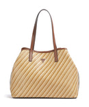 Guess Vikky Large bolsa shopper natural/cognac