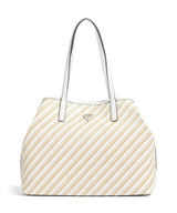 Guess Vikky Large bolsa shopper natural/white