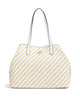 Guess Vikky Large bolsa shopper natural/white