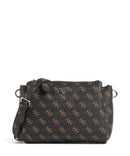 Guess Noelle Q Logo Bolsa tiracolo brown logo