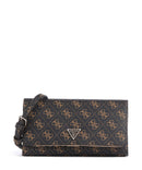 Guess Noelle Q Logo Bolsa brown logo