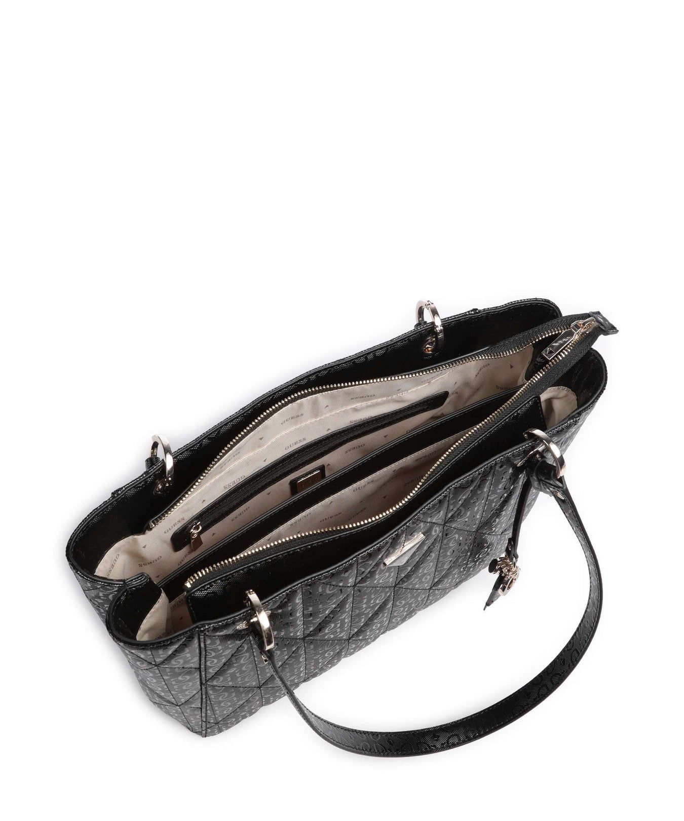 Guess Aldina G-Shine Tote bag black