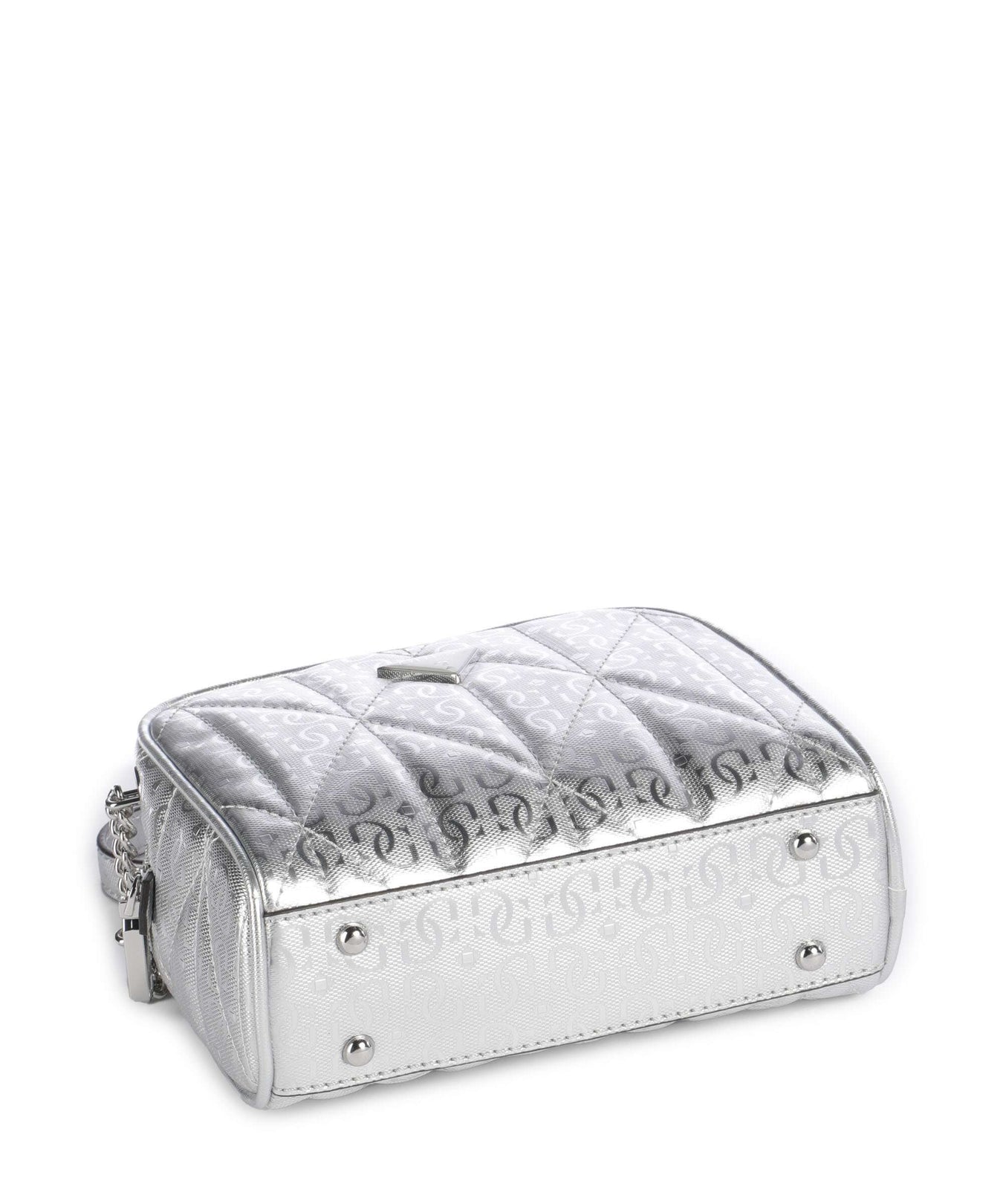 Guess Aldina G-Shine Crossbody bag silver