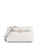 Guess Katya 4G Logo Crossbody bag white logo