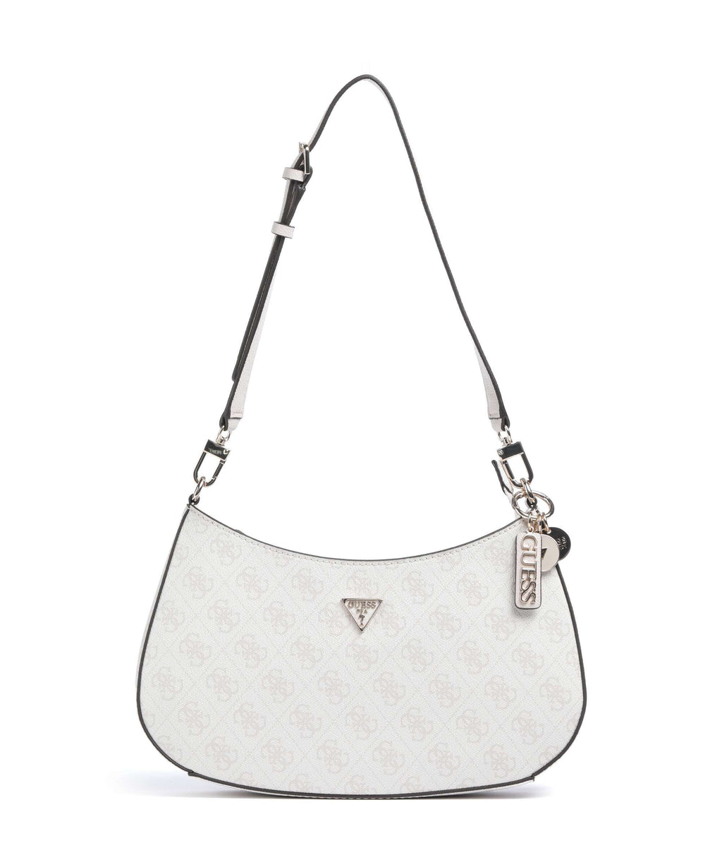 Guess Noelle Shoulder bag white logo