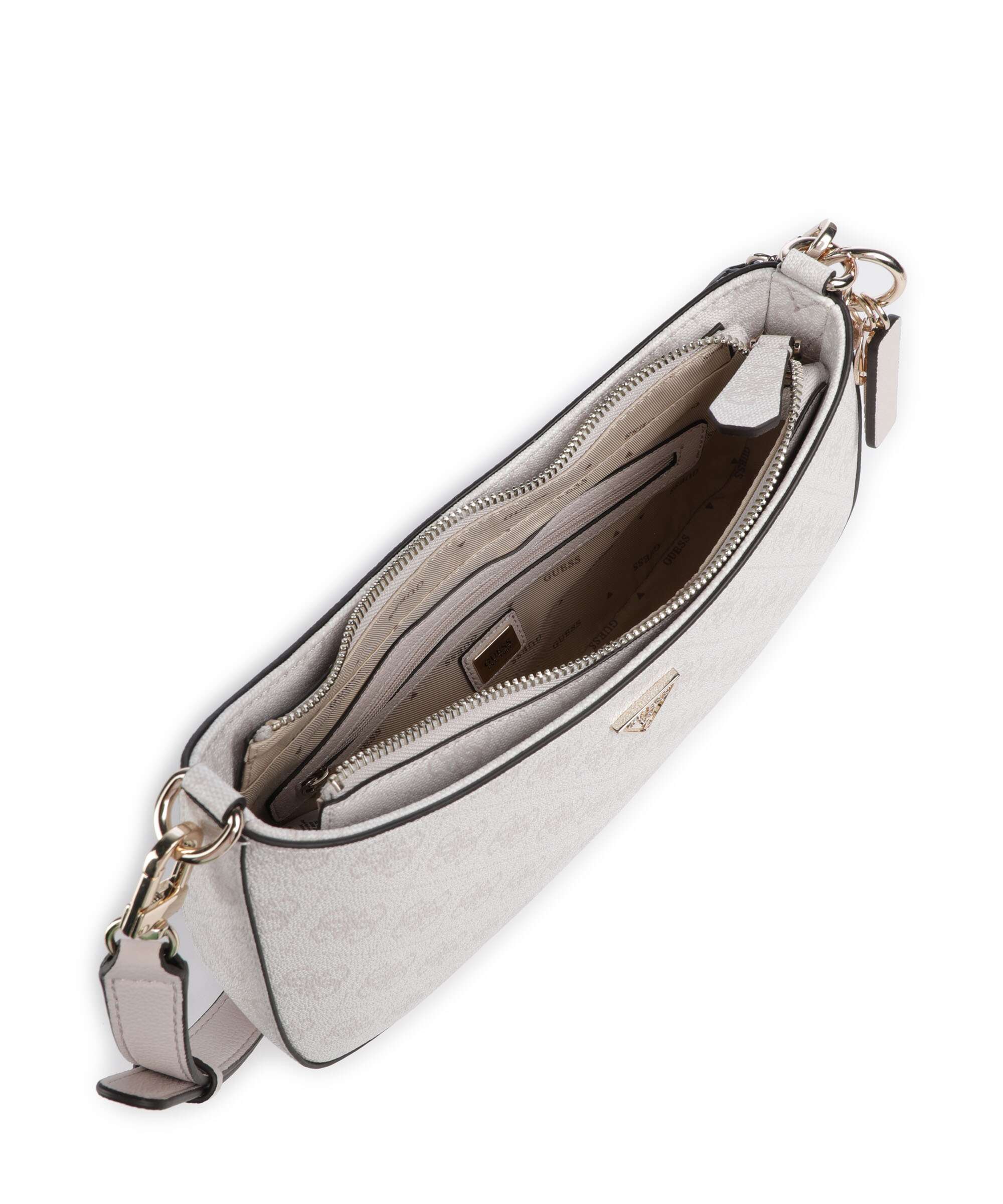 Guess Noelle Shoulder bag white logo