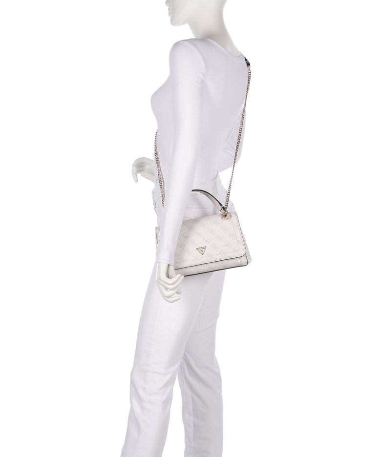 Guess Noelle Shoulder bag white logo