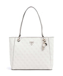 Guess Noelle bolsa shopper white logo