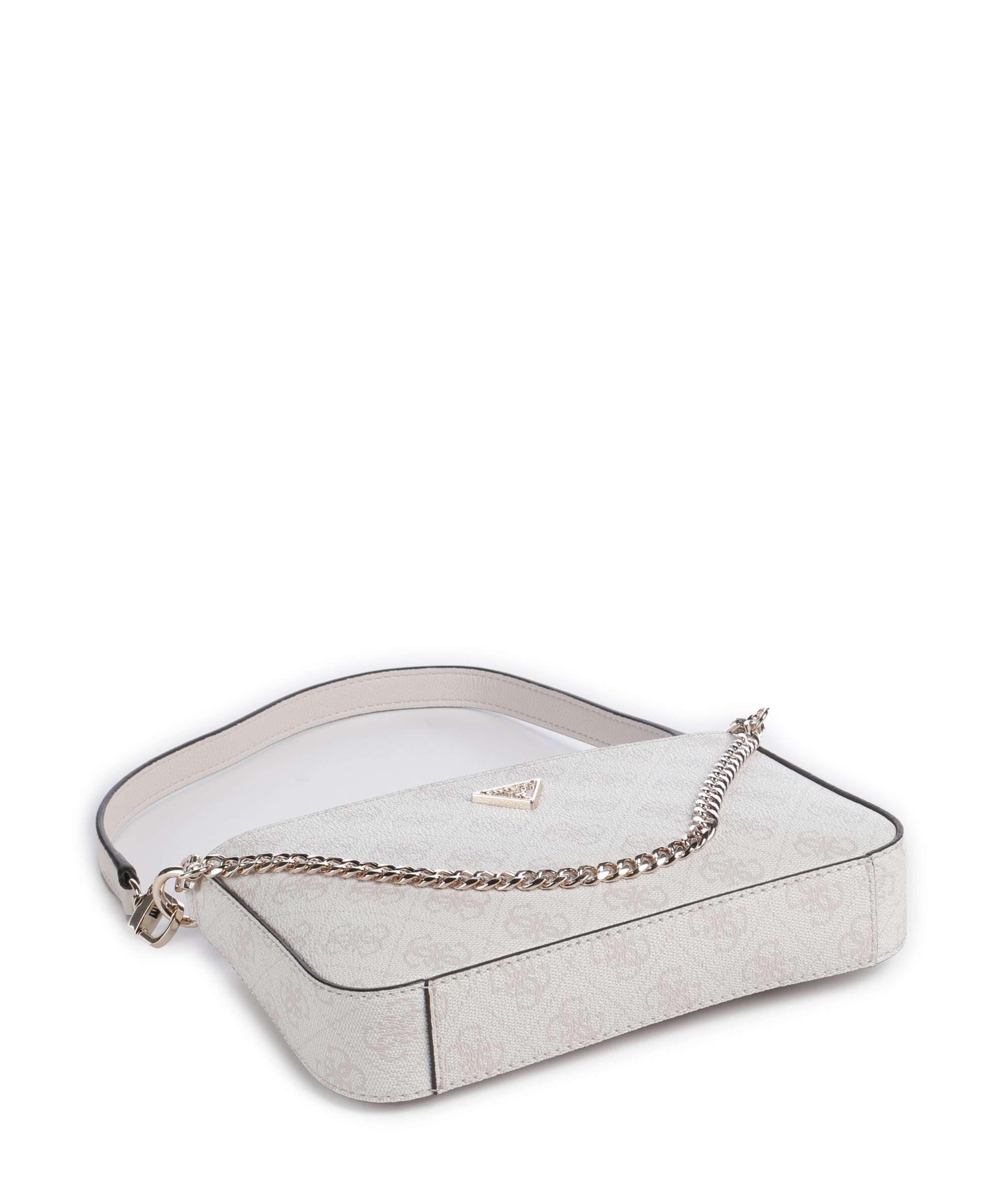 Guess Noelle Mini Shoulder bag white logo