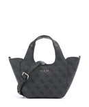 Guess Calista Mini Bolsa tiracolo coal logo