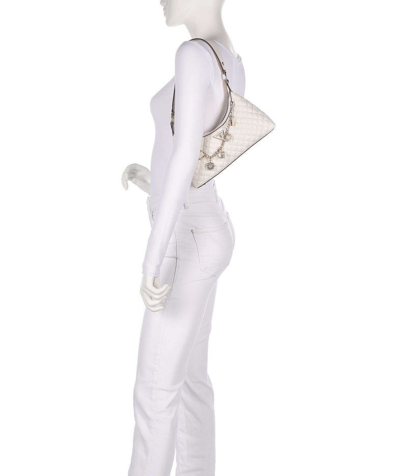 Guess Everlee Shoulder bag offwhite