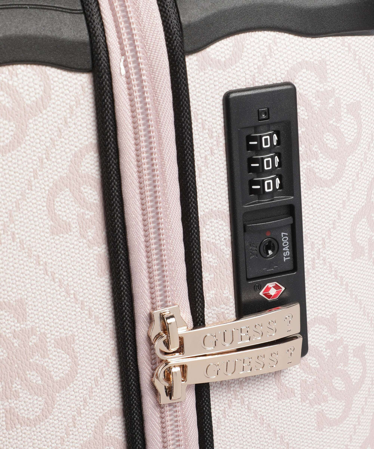 Guess Berta 4G Logo Spinner (4 wheels) rose water logo