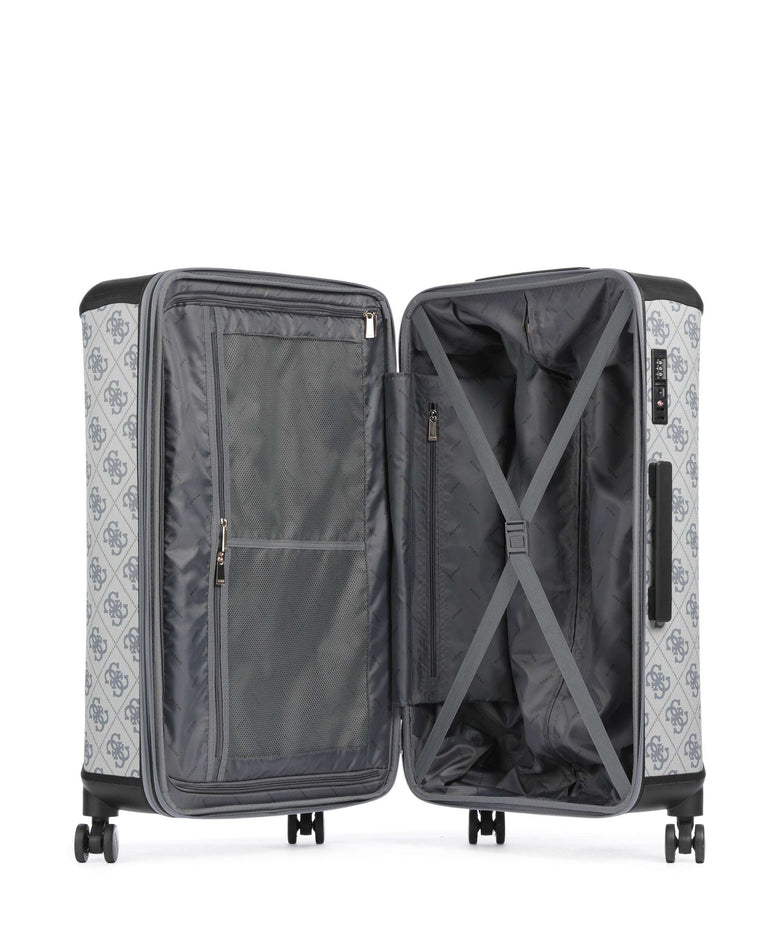 Guess Berta 4G Logo Spinner (4 wheels) slate grey