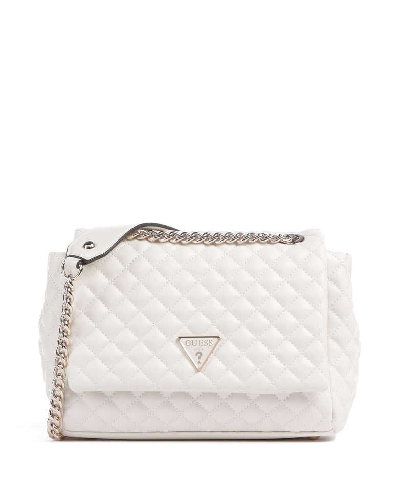 Guess Everlee Shoulder bag offwhite