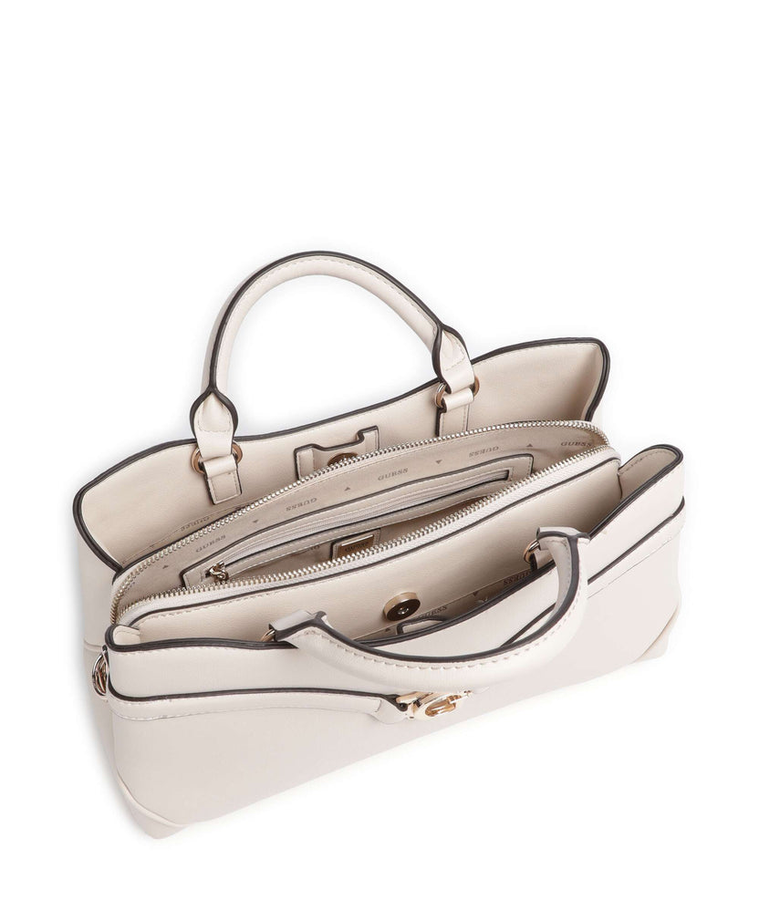 Guess Dea Handbag off white