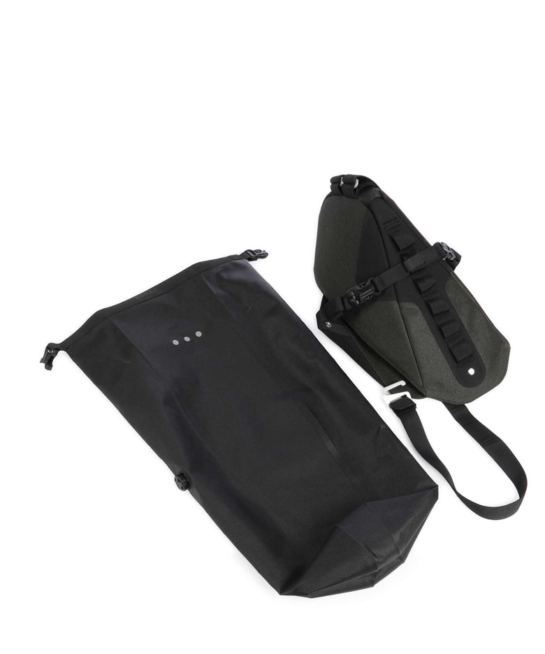 Brooks England Scape Saddle Bag bike pannier mud green