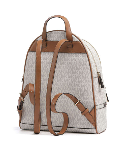 Michael Kors Rhea Zip Backpack vanilla