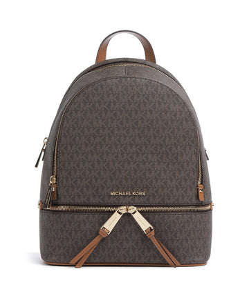 Michael Kors Rhea Zip Mochila brown