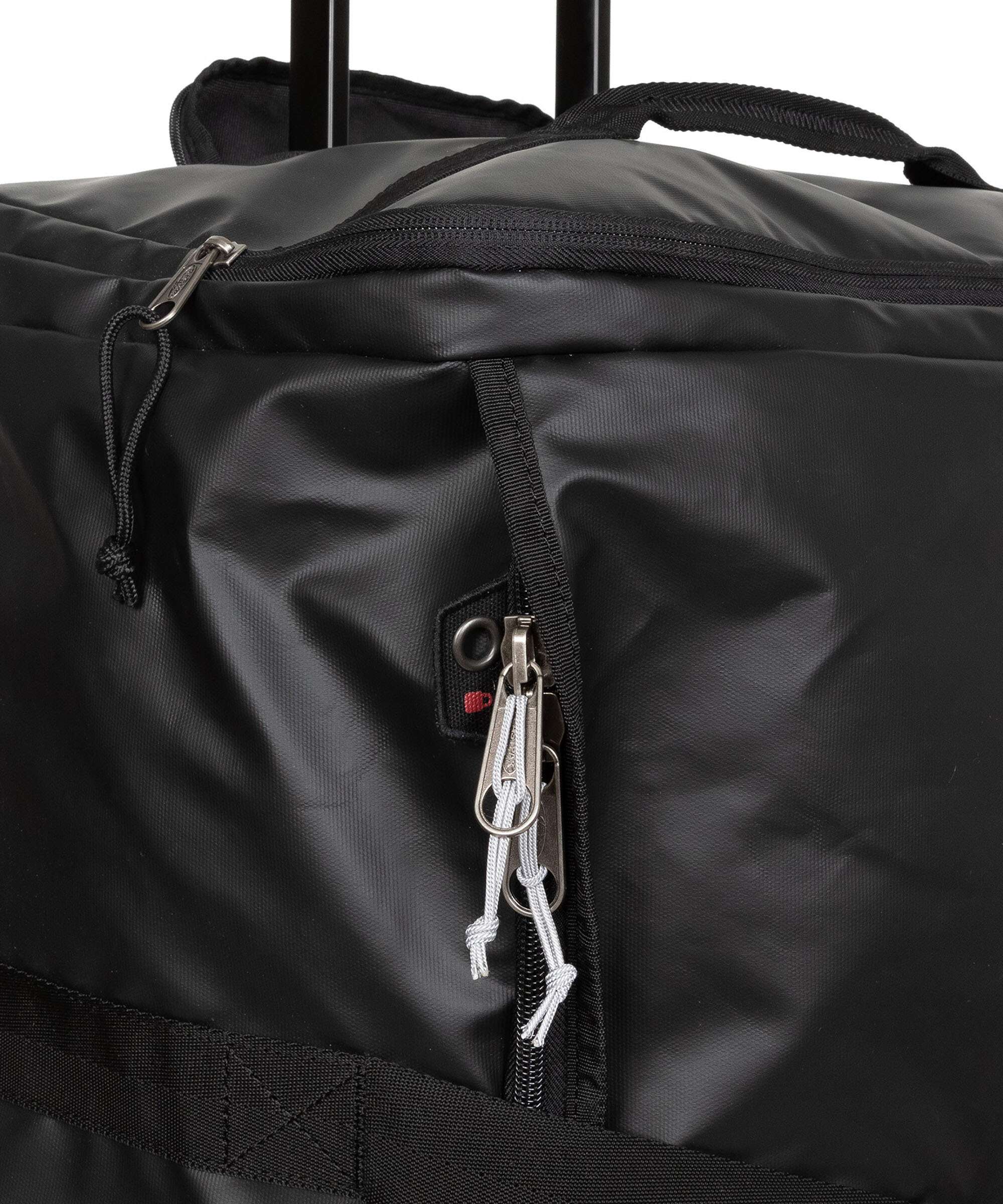 Eastpak Tarp Duffl'r M Travel bag with wheels tarp black
