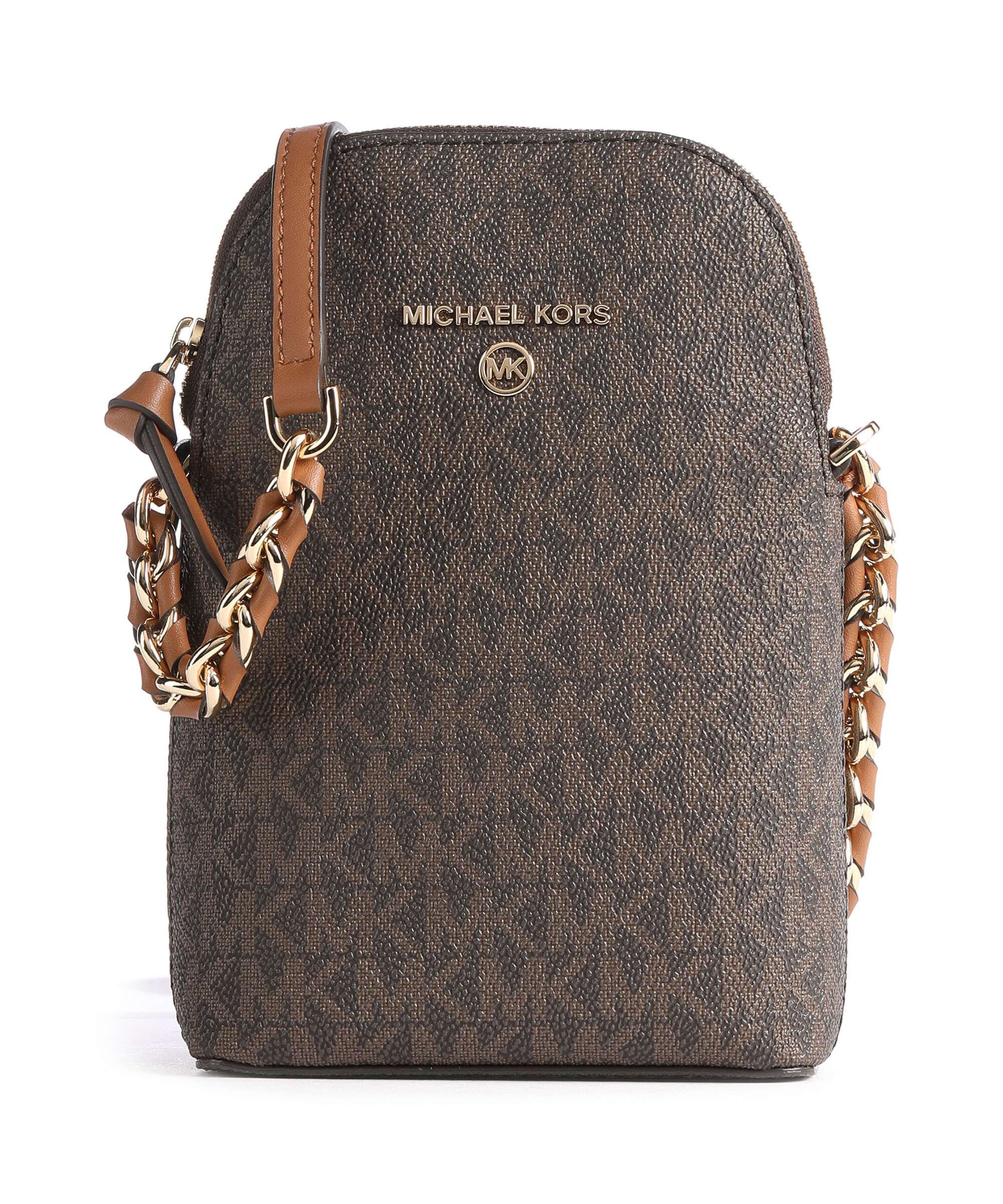 Michael Kors Jet Set Charm Phone bag brown/acorn