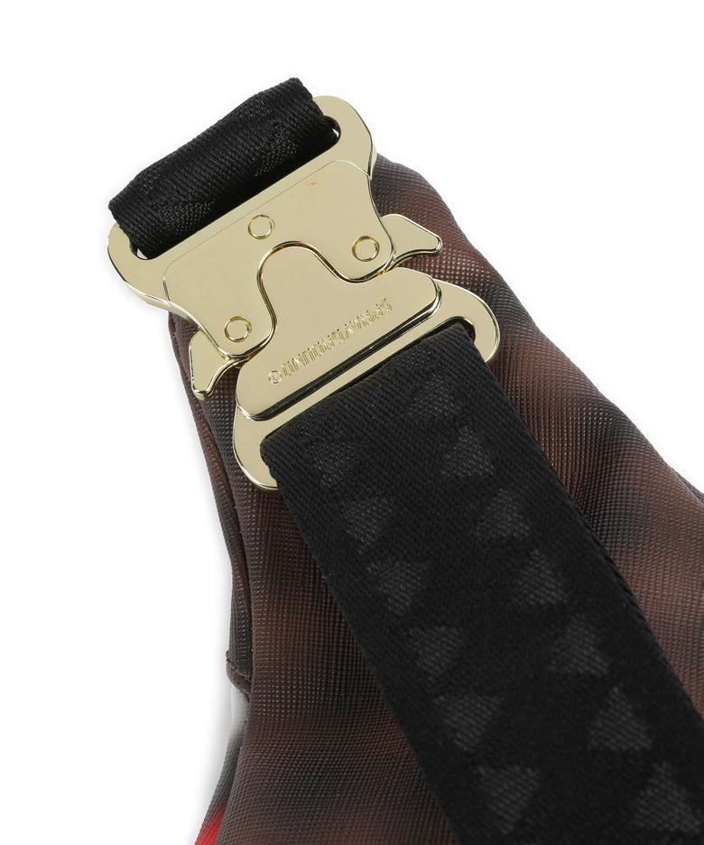 Sprayground Sharks in Paris Blur Fanny pack brown/black