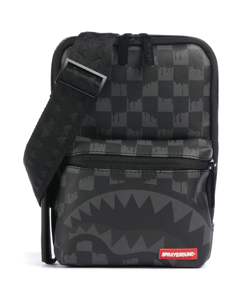 Sprayground Hangover Drip Crossbody bag black/grey