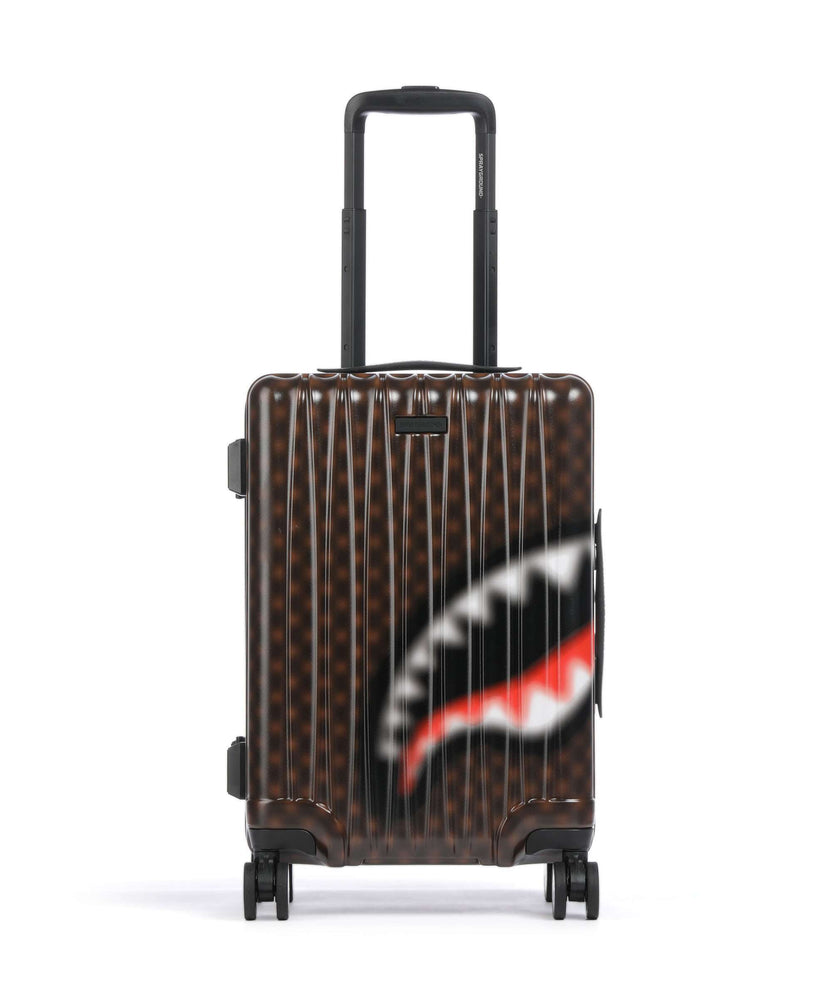 Sprayground Sharks in Paris Blur Spinner (4 wheels) brown/black