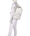 Sprayground Cream Check Shark Central Backpack multicolour