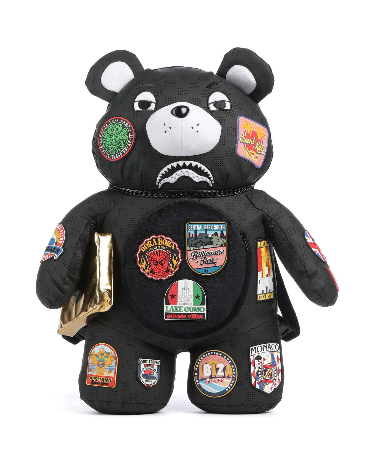 Sprayground Global Mogul Billionaire Teddy Bear Backpack multicolour