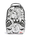 Sprayground Heavy Sharkmouth Doodle Mochila white