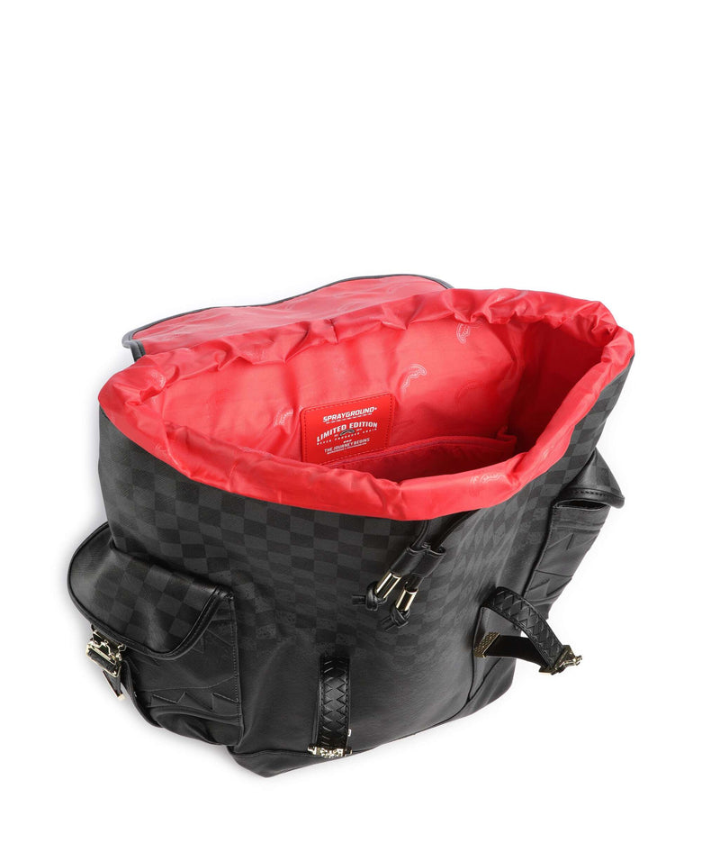 Sprayground Spritz Black Monte Carlo Backpack multicolour