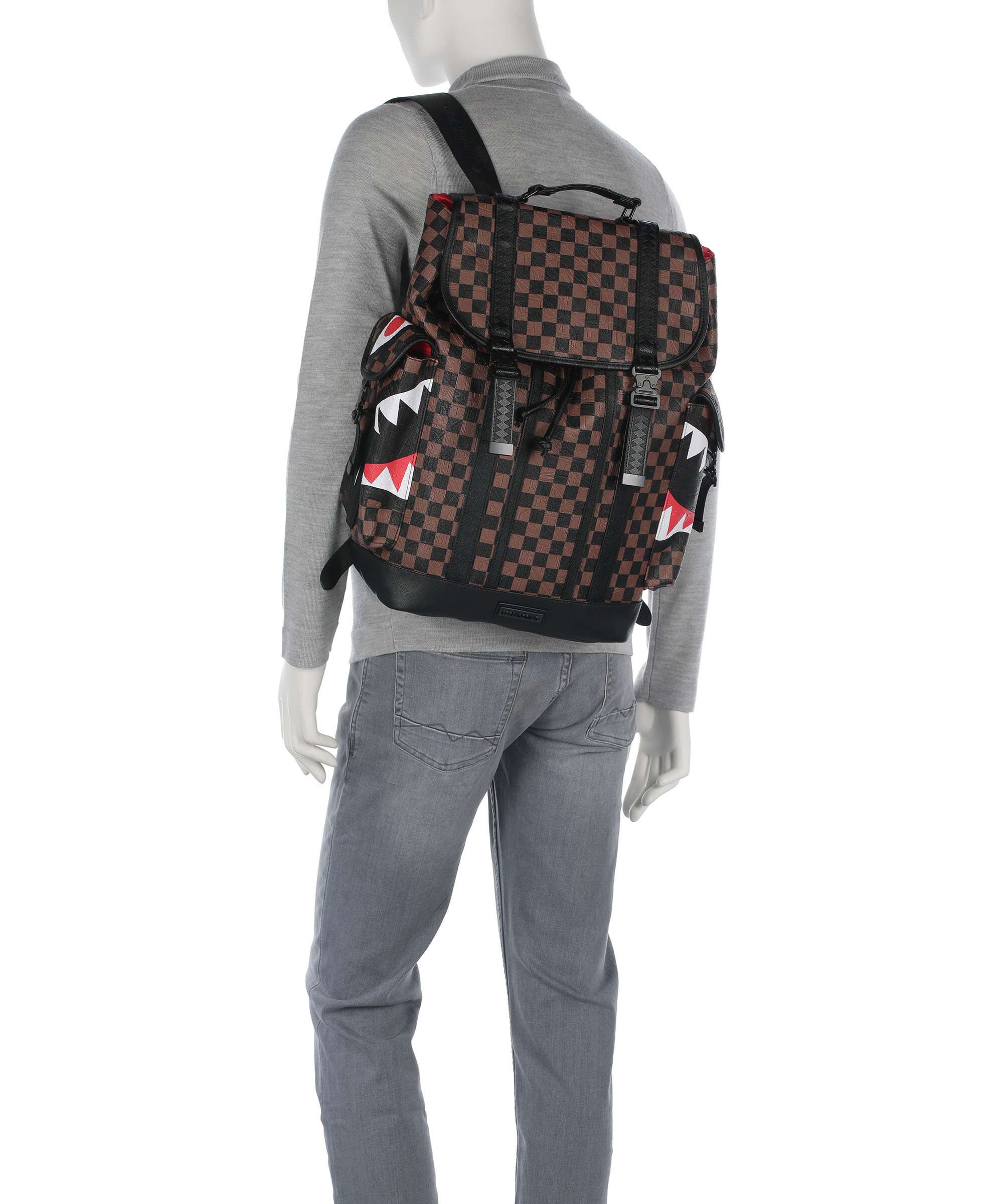 Sprayground Check 2 Emboss Backpack multicolour