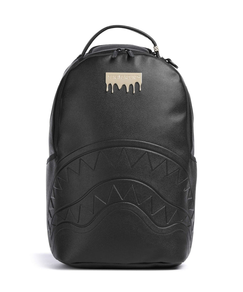 Sprayground Gold Brick Luxe Backpack black