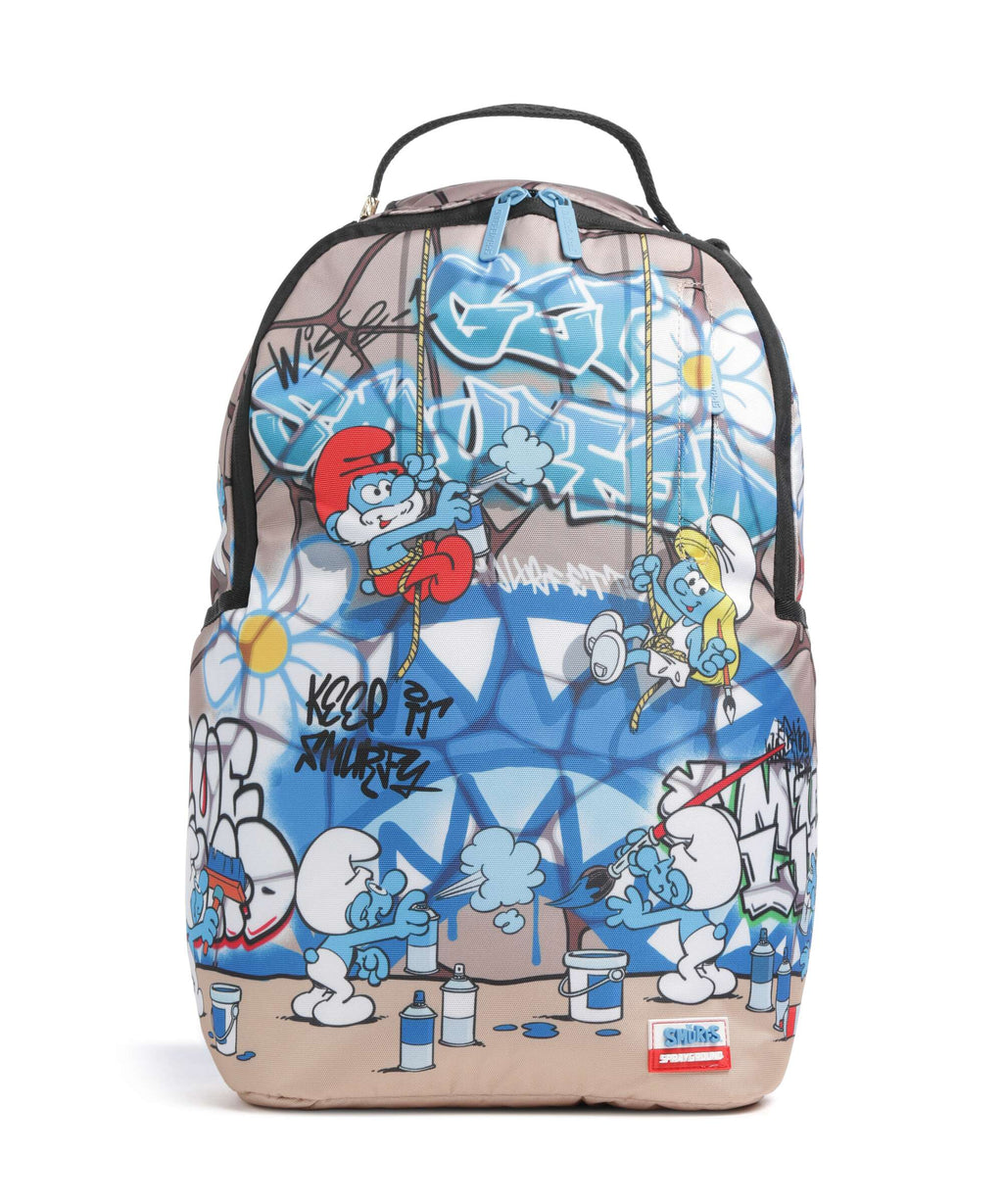 Sprayground Smurfs Art Party Backpack multicolour