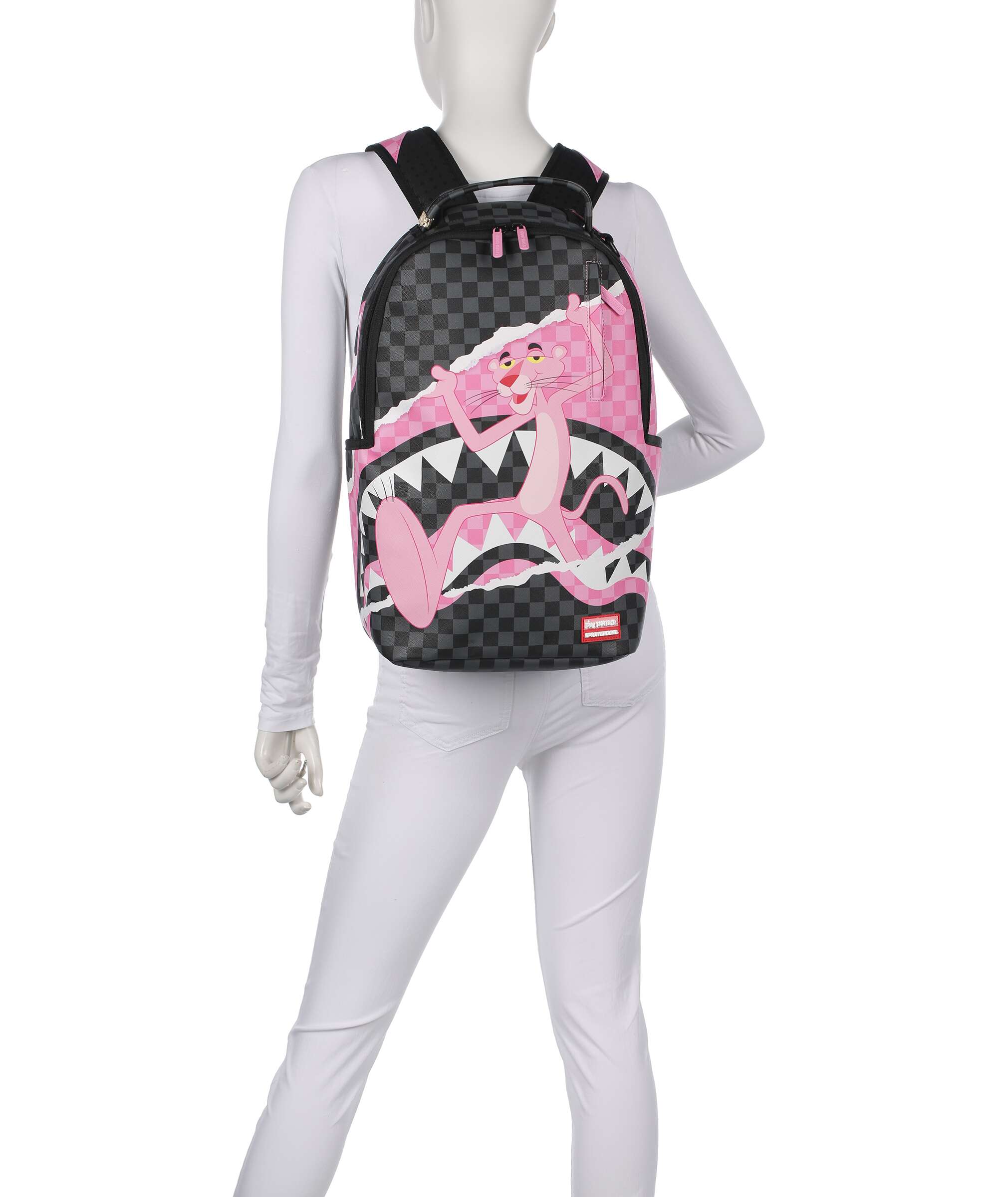 Sprayground Pink Panther On The Run Backpack multicolour