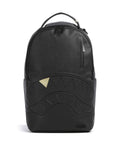 Sprayground Blacked Out Embossed Gold Tooth Backpack black
