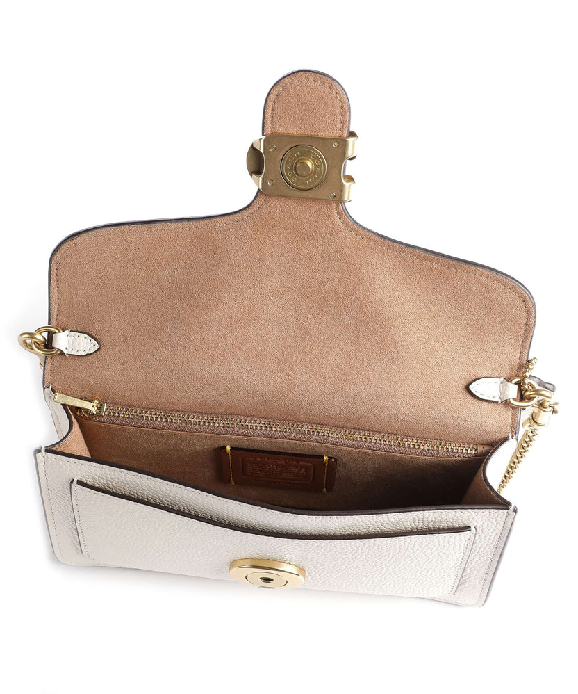 Coach Tabby Chain Crossbody bag chalk