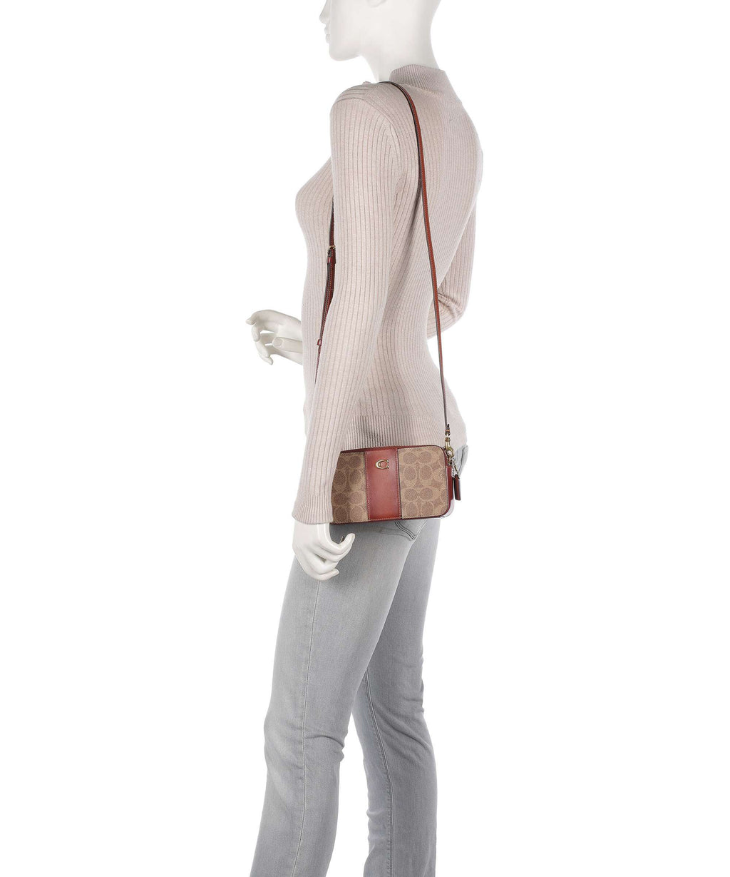 Coach Kira Crossbody bag tan rust